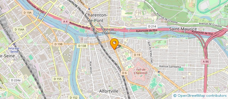 localisation de l'entreprise C' COMME CHEZ SOI  MAISONS-ALFORT