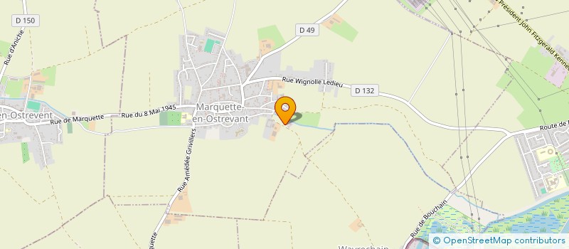 localisation de l'entreprise C COMME COCHON  MARQUETTE-EN-OSTREVANT