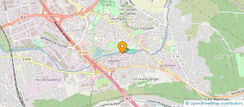 localisation de l'entreprise C. COMME GROUP à LES PENNES-MIRABEAU