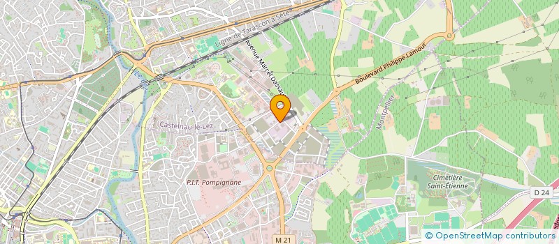 localisation de l'entreprise C'COMPTA EXPERT à CASTELNAU-LE-LEZ