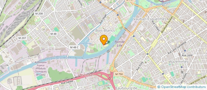 localisation de l'entreprise C CONFIDENTIEL à LILLE