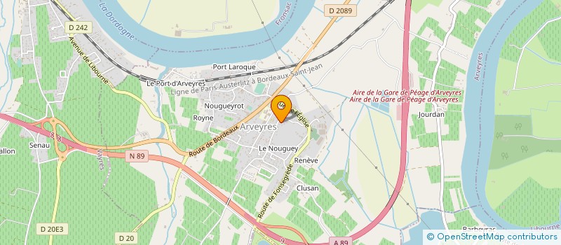 localisation de l'entreprise C CONSTRUCTEUR CONTRACTANT GENERAL  ARVEYRES