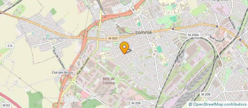 localisation de l'entreprise C'CONSULT à LILLE