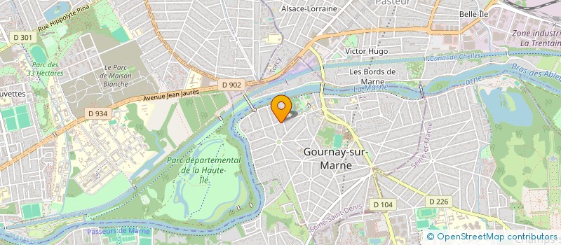 localisation de l'entreprise C CONSULT à GOURNAY SUR MARNE