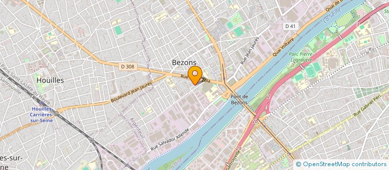localisation de l'entreprise C CONSULTING à BEZONS