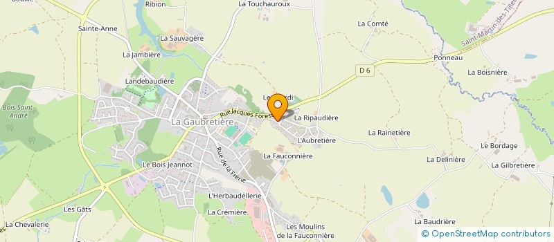 localisation de l'entreprise C COOL IMMO  TIFFAUGES