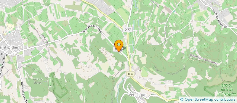 localisation de l'entreprise C. COUSY  VENASQUE