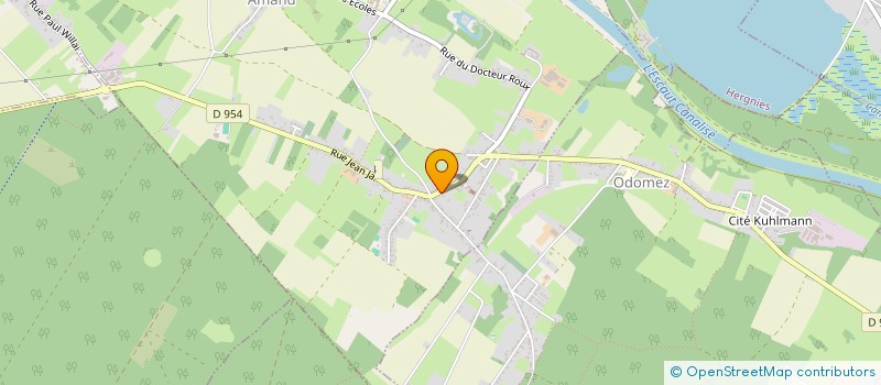 localisation de l'entreprise C' CREATION  BRUILLE-SAINT-AMAND