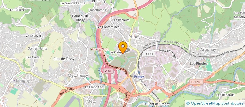 localisation de l'entreprise C-CROUTELLE à FILLIERE