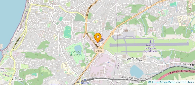 localisation de l'entreprise C CTG LE RECIF à BIARRITZ