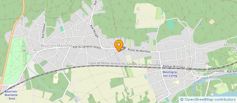 localisation de l'entreprise C. CUBE à MONTIGNY-SUR-LOING