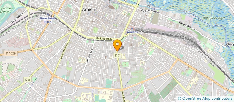 localisation de l'entreprise C D à AMIENS