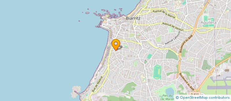 localisation de l'entreprise C&D à BIARRITZ