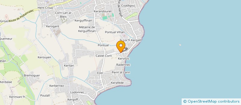 localisation de l'entreprise C & D  LOCTUDY