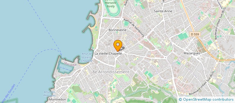 localisation de l'entreprise C D'A à MARSEILLE