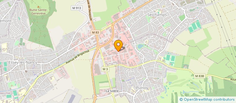 localisation de l'entreprise C D A CUISINES à PULNOY