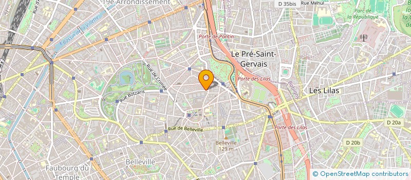 localisation de l'entreprise C.D AFFAIRES  PARIS