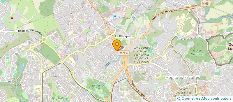 localisation de l'entreprise C&D - COURRENT ET DANIELLI à MONTPELLIER
