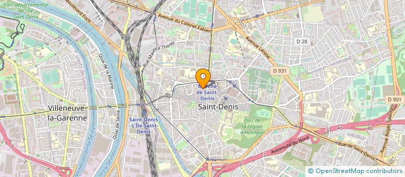 localisation de l'entreprise C. D. D à SAINT-DENIS
