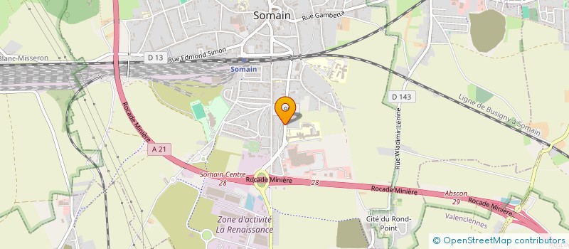 localisation de l'entreprise C D D A à SOMAIN