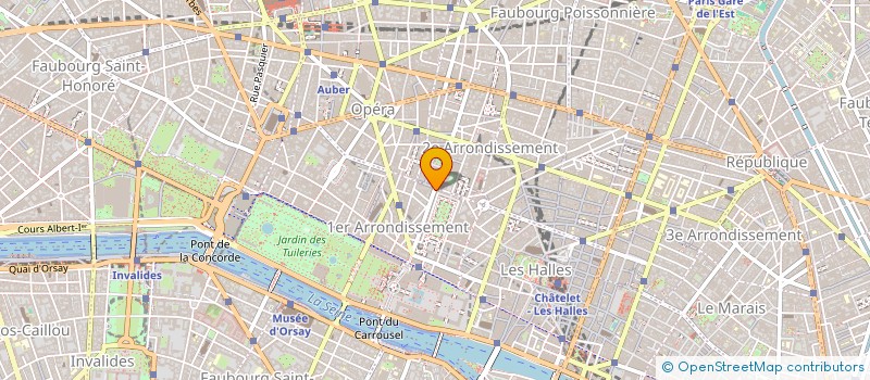 localisation de l'entreprise C.D. EVENEMENTS à PARIS