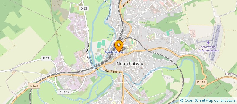 localisation de l'entreprise C D F B à NEUFCHATEAU