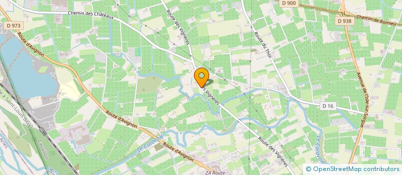 localisation de l'entreprise C.D.F.I  ROBION