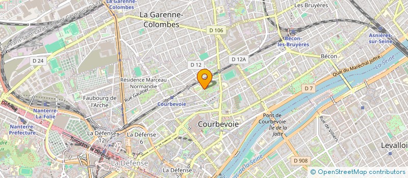 localisation de l'entreprise C.D.G à NEUILLY-SUR-SEINE
