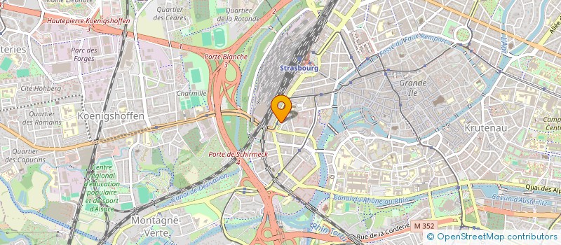 localisation de l'entreprise C&D GLOBAL FASHION à STRASBOURG