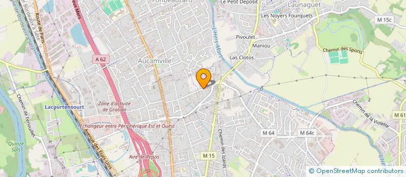localisation de l'entreprise C D I X (CTRE DEPIST INSECTES XYLOPHAGES à TOULOUSE