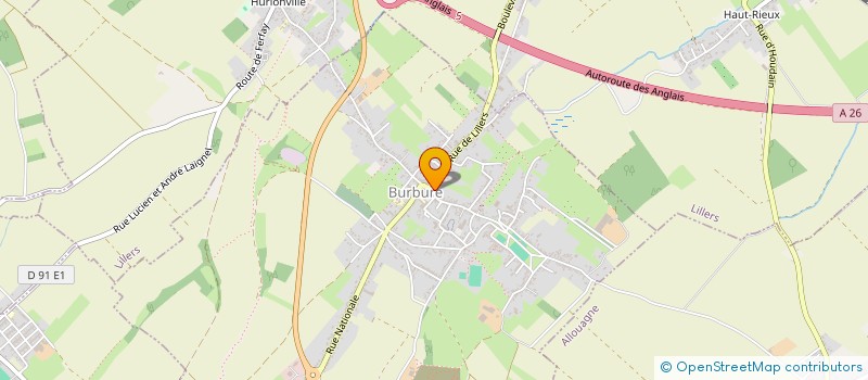 localisation de l'entreprise C D'IMMO  BURBURE