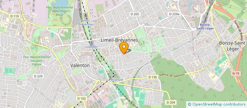 localisation de l'entreprise C D J à LIMEIL BREVANNES