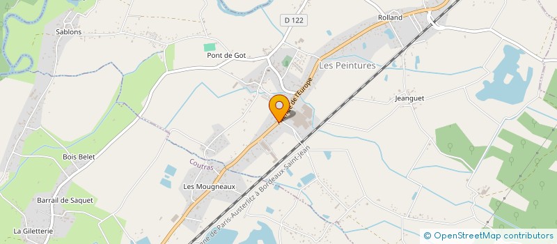 localisation de l'entreprise C.D.J  BAYAS