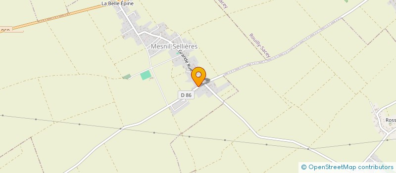 localisation de l'entreprise C D J P  MESNIL-SELLIERES