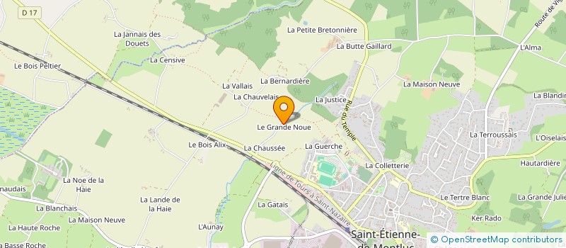 localisation de l'entreprise C D L à CORDEMAIS