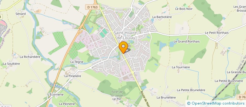 localisation de l'entreprise C.D.L à MONTAIGU-VENDEE