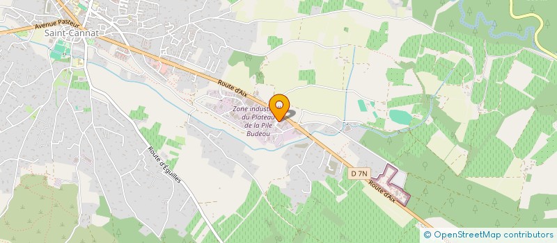 localisation de l'entreprise C.D.M  SAINT-CANNAT