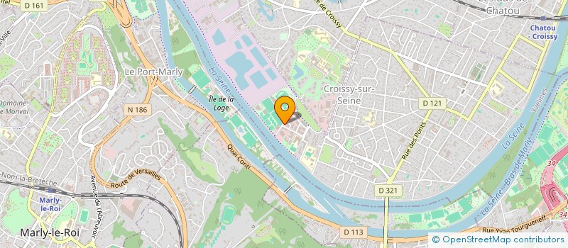 localisation de l'entreprise C.D.M.I  CROISSY-SUR-SEINE