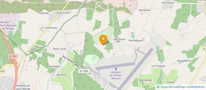 localisation de l'entreprise C.D.N.D  MONTERBLANC