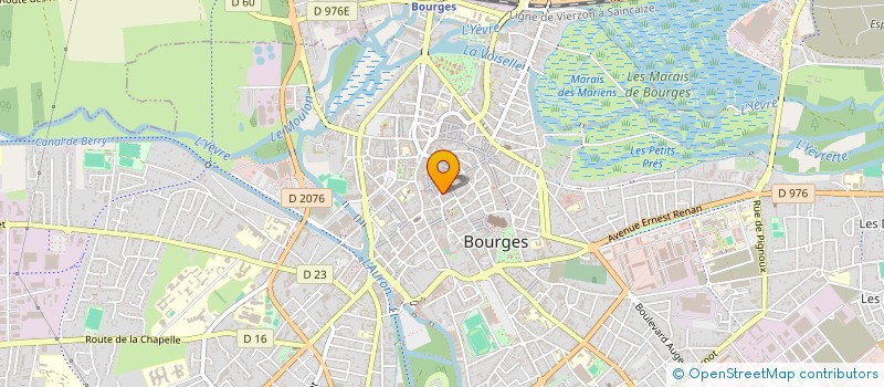 localisation de l'entreprise C.D.O. à BOURGES