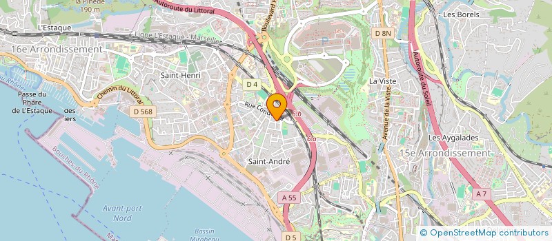localisation de l'entreprise C D O à MARSEILLE