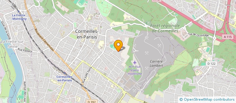 localisation de l'entreprise C D P à CORMEILLES-EN-PARISIS