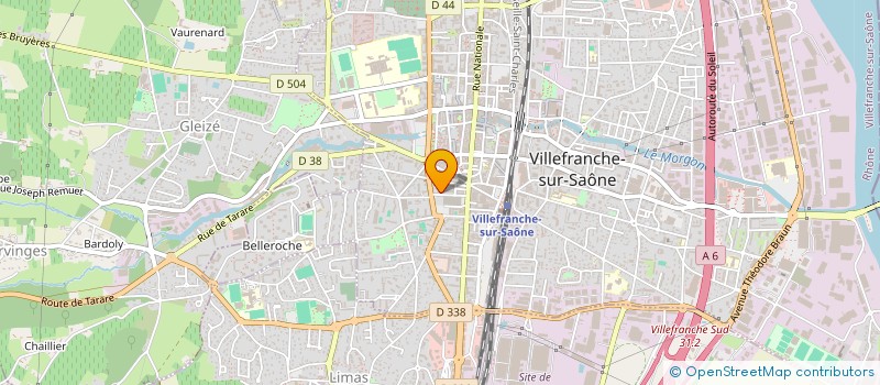 localisation de l'entreprise C.D.P.  LIMAS