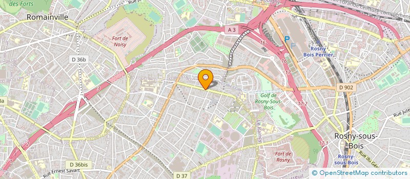 localisation de l'entreprise C.D.R. à MONTREUIL