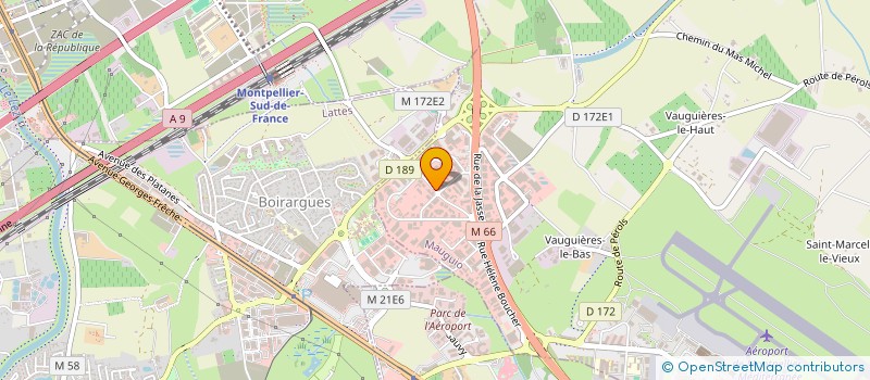 localisation de l'entreprise C D R  MAUGUIO