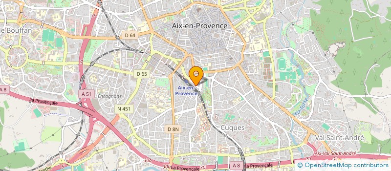 localisation de l'entreprise C.D.R à AIX-EN-PROVENCE