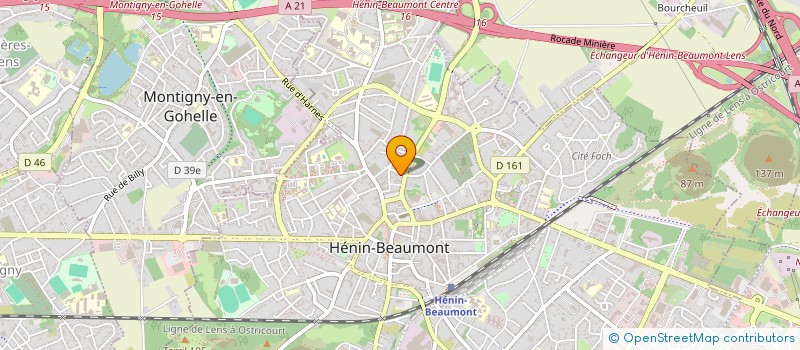 localisation de l'entreprise C & D RENO à HENIN-BEAUMONT