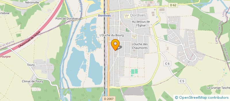 localisation de l'entreprise C D S  DORDIVES