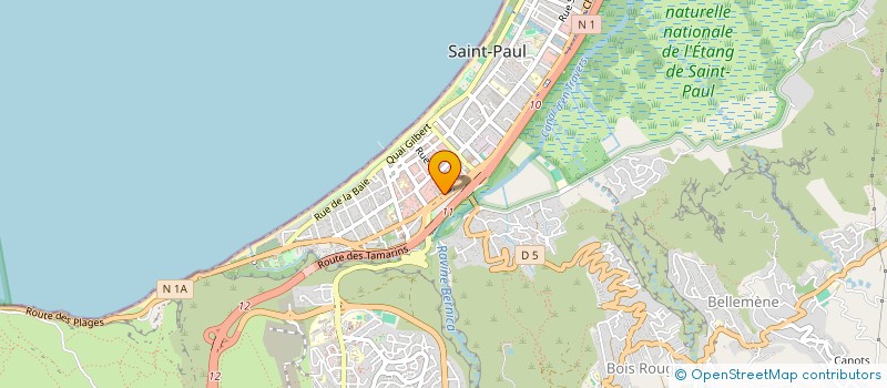 localisation de l'entreprise C.D.S  SAINT-PAUL