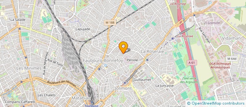localisation de l'entreprise C.D.S. CONSTRUCTIONS à TOULOUSE